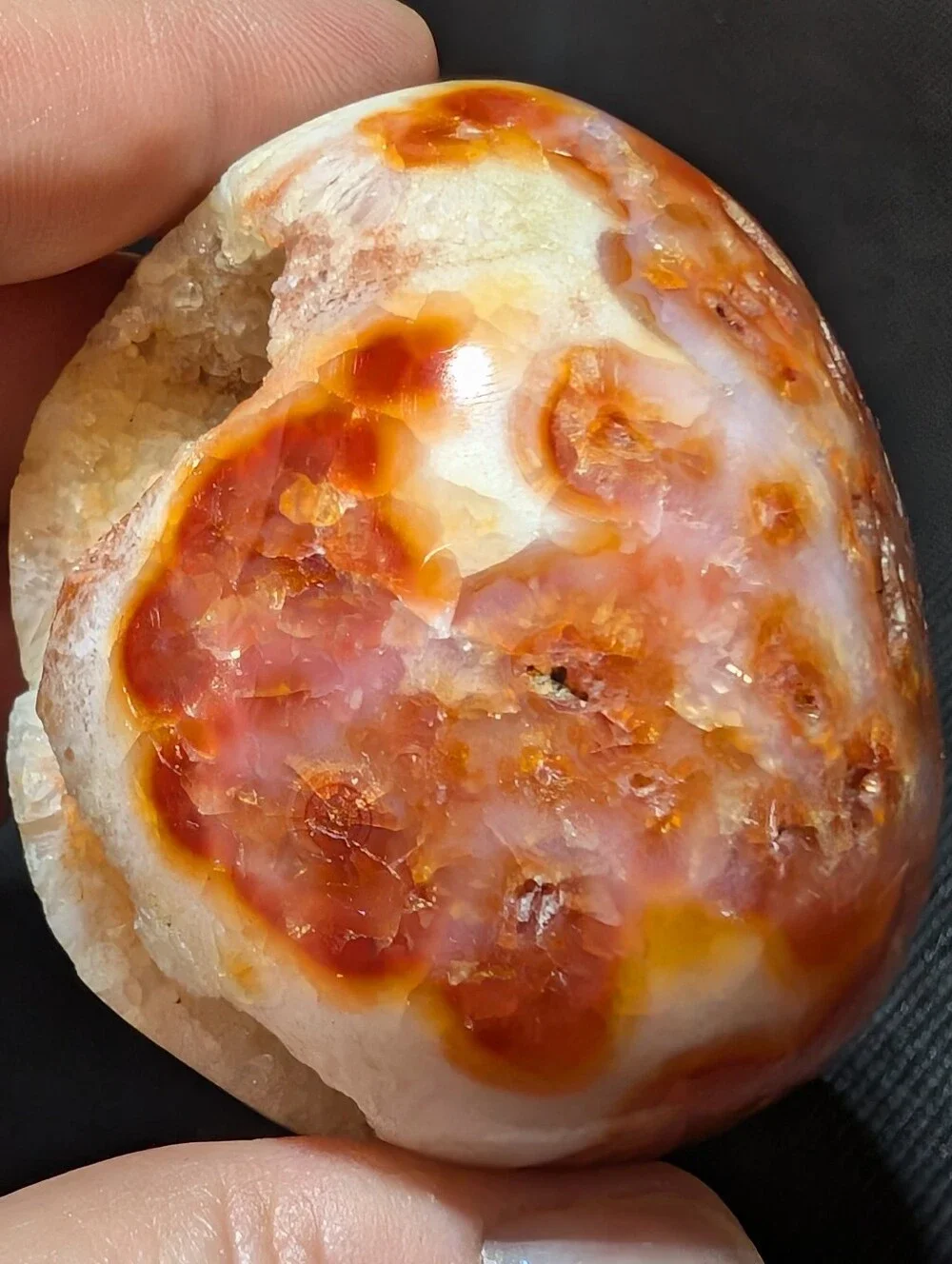 Carnelian Agate Geode